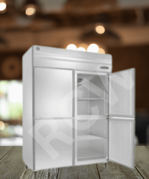 four door fridge commercial