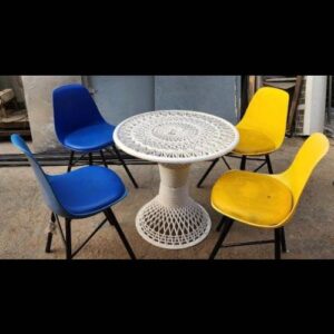 Premium Multi-Colored Restaurant Chairs & Table Set – Individual & Combo